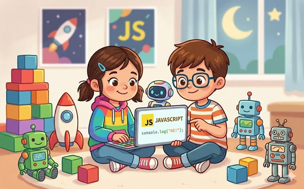 Học lập trình JavaScript cho trẻ em: Khóa học JavaScript cơ bản dễ hiểu